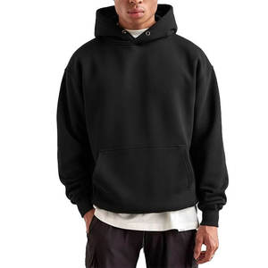 Wholesale Custom Embroidery Mens <b>Hoodies</b> for US Streetwear Brands with drop shoulder Low MOQ custom apparel - Product Image 6