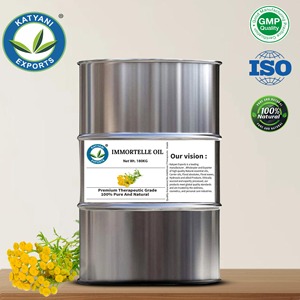 KATYANI EXPORTS Huile Essentielle d'Immortelle 100 ML - Qualité Thérapeutique Premium 100% Pure Naturelle Distillée à la Vapeur Huile Florale - Inde - Product Image 3