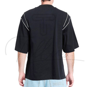 T-shirts d'été pour hommes de haute qualité 100% coton Respirants et à séchage rapide Manches courtes Couleur unie Coupe classique Style tendance - Product Image 3