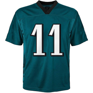 Maillot de football américain à manches courtes, personnalisé, séchage rapide, léger, tenue professionnelle pour l'entraînement estival - Product Image 1