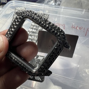 2023 marca superior de lujo Unisex reloj deportivo mecánico automático personalizado Hip Hop diamante VVS Moissanite oro blanco Silicona - Product Image 1