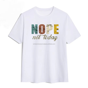 เสื้อยืดผู้ชายพิมพ์ลายผ้าฝ้าย/ไผ่/ไฟเบอร์ไม่มีลวดลายพิมพ์ลาย100% โลโก้แบรนด์ของคุณ - Product Image 6