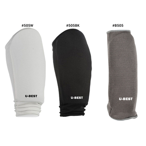 Protège-avant-bras unisexe en NBR noir pour l'entraînement au karaté et au taekwondo, équipement d'arts martiaux avec logo personnalisé, modèle 505, commande minimum 1 pièce - Product Image 2