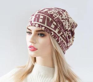 Rose Unisex Beanie Hat Letter Print 100% Acrylic <b>Winter</b> <b>Cap</b> Casual Style Adult Size 56-58cm - Product Image 1