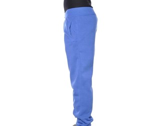 Customized Logo Bonded Fabric <b>Linen</b>/Cotton Drawstring Closure Fleece Lining Breathable Running Sports Gym <b>Jogger</b> <b>Men's</b> Trouser - Product Image 4