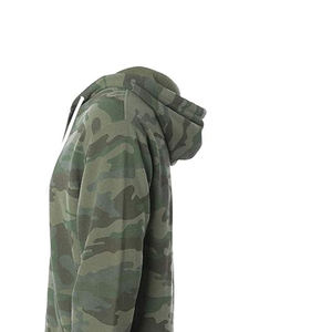 Sweat à capuche zippé pour homme, coupe classique, 100 % coton French Terry, décontracté, respirant, écologique, couleur unie, idéal pour l'automne - Product Image 5