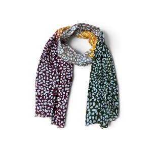 Elegant Floral Wrap <b>Scarf</b> Shawl For Shoulder Wrap Neck Styling and Outdoor Wear At Bulk Price By Exporter Shawl - Product Image 2