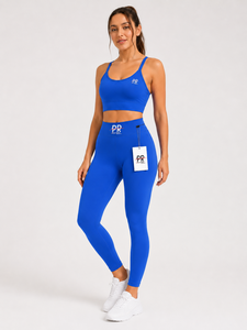 Ensemble de yoga pour femmes de haute qualité, soutien-gorge de sport et legging, vêtements de yoga personnalisés pour femmes, légers, respirants, pour la salle de sport et le fitness - Product Image 4