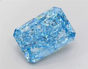 Diamantes de Corte Radiante Azul Fantasía, Cultivados en Laboratorio, Color Vívido Fantasía, Claridad VS VVS, CVD HPHT, Certificados por IGI, Precio al por Mayor - Product Image 1