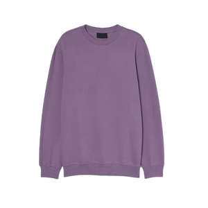 Sudadera Personalizada con Cuello Redondo, 100% Algodón, Color Azul Marino Jaspeado, Estilo Pullover, Lisa, para Hombre, Unisex, Estilo Urbano, Felpa, Corte Regular - Product Image 5