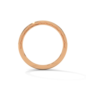Rose Gold Plated Eternity Band Diamond <b>Ring</b> Full <b>Circle</b> Cubic Zirconia Wedding Band for Women - Product Image 3