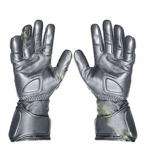 Lo último en guantes tácticos de protección de manos de seguridad para nudillos de cuero resistente al corte con pantalla táctil - Product Image 5