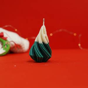 Modern Handmade <b>Soy</b> <b>Wax</b> Christmas Tree Scented Candle Holiday Aromatherapy Home Decor Gift for Christmas and New Year - Product Image 1