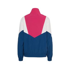 Chaqueta Cortavientos de Nailon con Bloques de Color Personalizados al por Mayor para Mujer, Chaqueta Informal Ligera de Estilo Urbano - Product Image 2