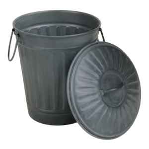 Poubelle de style occidental faite à la main, bac à déchets pour tous les types de déchets d'intérieur, panier de rangement en métal de haute qualité - Product Image 2