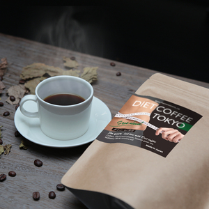กาแฟบดลดน้ำหนักผสมใบจิมเนมา ซิลเวสเตร ใบหม่อน ชาเขียวคั่ว ใบยูคอมเมีย กาแฟอาราบิก้าคั่วกลางผสมคาเฟอีน - Product Image 3