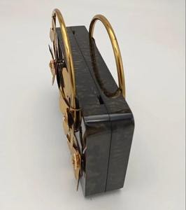 Bolso de mano de resina acrílica para mujer, bolso de fiesta de lujo, bolso de boda transparente de diseñador - Product Image 2
