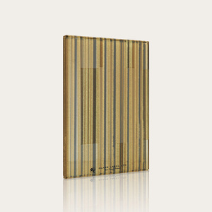 Horno templado arquitectónico a medida formado antiguo laminado teñido exterior vidrio de arte antiguo para uso doméstico - Product Image 4