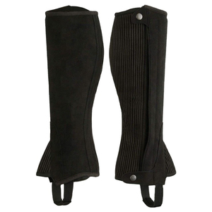 Genuine Cowhide Leather Unisex Half <b>Chaps</b> Custom Demanded Horse Racing Equestrian <b>Chaps</b> Durable for Men and Women <b>Riding</b> wear - Product Image 3