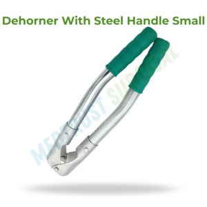 Descornador con mango de acero, tamaño pequeño, instrumento veterinario para la eliminación de cuernos de terneros y ganado. - Product Image 2