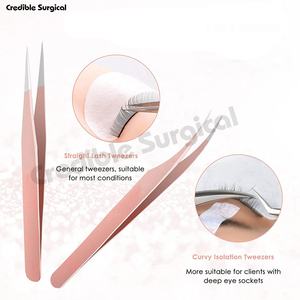 ชุดที่หนีบขนตาปลอมสีโรสโกลด์5ชิ้น - Product Image 2