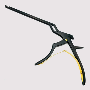 เครื่องมือเจาะกระดูกเคอร์ริสัน รุ่น Ejector Rongeur ทำจากเหล็กกล้าไร้สนิมเกรดผ่าตัด พร้อมระบบปล่อยเศษกระดูกอัตโนมัติ - Product Image 1