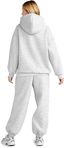 Conjunto Deportivo de Invierno Holgado y Transpirable para Mujer, Personalizado, OEM, ODM, Marca Privada, Fabricante de Ropa Urbana, Venta al Por Mayor - Product Image 2