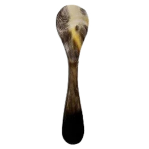 Cuchara de cuerno de búfalo de la mejor calidad a precio mayorista, diseño pequeño y bonito para té, color natural pulido para el hogar - Product Image 1