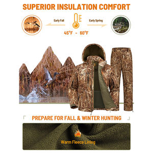 Nouvelle Arrivée - Combinaisons de Chasse d'Hiver pour Hommes, Design Personnalisé, Nouvelle Mode, Prix de Gros, Caractéristique Imperméable - Product Image 2