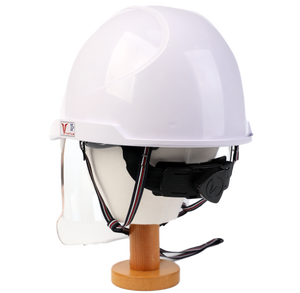 Casco de Seguridad S-TOP STFSH-101 Corea con Protector Facial, Correa de Barbilla en Y, Arnés de 4 Puntos, Casco Rígido de ABS - Product Image 5