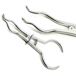 Pinces dentaires Brewer 17 cm, pinces de barrage endodontiques, instruments dentaires de qualité supérieure allemande, réutilisables, instruments médicaux généraux - Product Image 1
