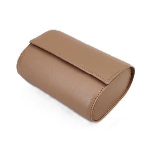 Boîtes à montres pour hommes en cuir véritable, housses de protection pour bagages de voyage sécurisés, accessoires faits à la main, cadeaux haut de gamme, étiquette personnalisée, logo, bijoux - Product Image 2