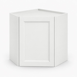OEM 27 x 30 Inch Wall Diagonal <b>Corner</b> <b>Cabinet</b> <b>White</b> Shaker RTA Wholesale Vietnam Factory - Product Image 2