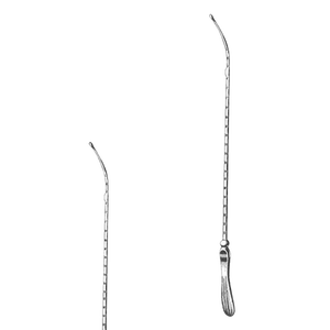 Sonda Uterina Sims, Calibrada Manualmente, 4-24, Acabado Brillante, 320 mm de Largo, Acero Inoxidable Quirúrgico, Certificación CE, Fabricante Pakistán - Product Image 1