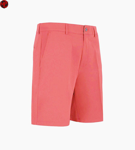 Pantalones Cortos de Golf Plisados para Hombre, Pantalones Cortos Deportivos Casuales Sólidos de Longitud Media para Verano, Diseño con Abertura y Cierre - Product Image 3
