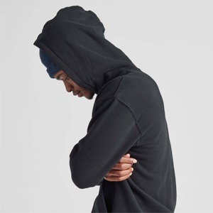 Sudadera con Capucha Elástica y Cómoda para Hombre, Sudadera Suave Informal, Ropa Deportiva, Manga Larga, Uso Diario, 100% Algodón, Invierno - Product Image 4