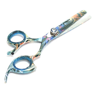 Tijeras de Entresacar Profesionales para Barbería y Salón, con Mango Ergonómico, de Acero Inoxidable Japonés, Venta al por Mayor - Product Image 1