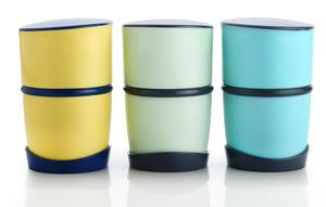 Broyeur manuel portable en plastique PP pour fruits secs, noix, noix de coco, ail, amandes, noix de cajou et épices – Hachoir de cuisine à pression manuelle - Product Image 3