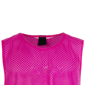 Soccer <b>Training</b> <b>Bibs</b> High Quality V-neck Breathable Quick Dry Summer Bulk Wholesale Custom Mesh Pinnies Supplier OEM Sports - Product Image 6