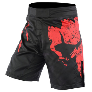 Comfortable High Quality Customized Printing Unisex MMA Muay Thai Boxing Shorts Lightweight Durable Quick Dry Breathable - Product Image 4