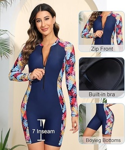 Body Deportivo sin Mangas para Mujer, con Bloques de Color, Cuello en V, Largo Completo, Costuras en Contraste, Spandex, Poliéster, Elástico, Sin Costuras - Product Image 3