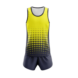 Uniforme de Atletismo Ligero y Transpirable, Hecho en Fábrica, con Logotipo y Colores Personalizados, Ropa Deportiva Unisex para Equipos - Product Image 2