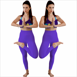 Ensembles de yoga pour femmes, tenues de fitness taille haute en tissu doux pour les entraînements, tenues de sport pour un entraînement efficace - Product Image 3