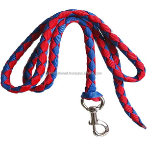 Cuerda de guía para caballos de algodón PP de calidad superior y accesorios en muchos colores y diseños personalizados - Product Image 1