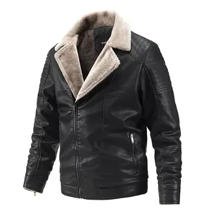 MAX WORLD ENTERPRISES <b>Men's</b> High Street Fashion <b>Leather</b> <b>Jacket</b> Custom Embroidery Printing Genuine Faux <b>Leather</b> Eco-Friendly - Product Image 2