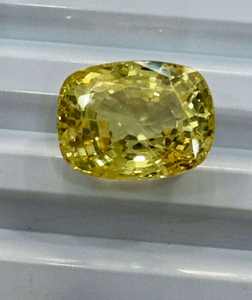 Zafiro Amarillo de Sri Lanka: Significado y Beneficios para la Riqueza, el Éxito, el Matrimonio y la Astrología del Poderoso Planeta Júpiter, Piedra Curativa - Product Image 1