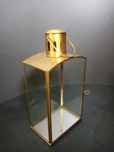 ARTISAN DESIGN <b>Brass</b> <b>Lantern</b> Handmade Decorative Home Decoration <b>Lantern</b> for Weddings Valentine's Day-Model L204 Irregular Shape - Product Image 5