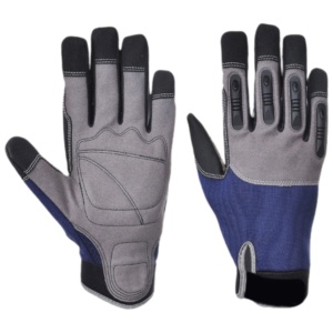 Guantes de Trabajo de Cuero Sintético Resistentes a Impactos de Alto Rendimiento, Reforzados con Amara para Seguridad Mecánica - Product Image 1