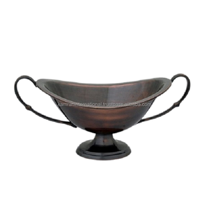 Jardinières en métal suspendues pour la décoration de la maison, du restaurant et du jardin - Jardinière durable avec trou de drainage - Product Image 2