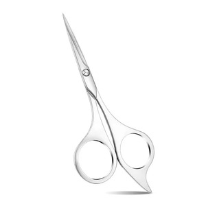 Stainless Steel Pointed <b>Beard</b> <b>Scissors</b> Manual Makeup Eyebrow <b>Scissor</b> Sharp Beauty <b>Scissors</b> Household Black Gold Silver Colors - Product Image 3